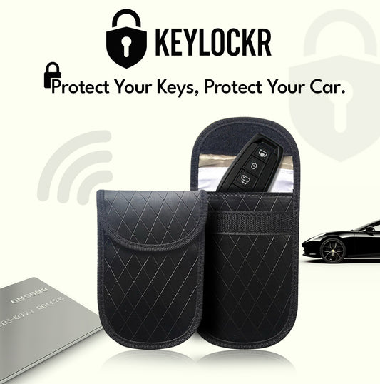 Key Locker – RFID Signal Blocker (Diamond Stitch Case)