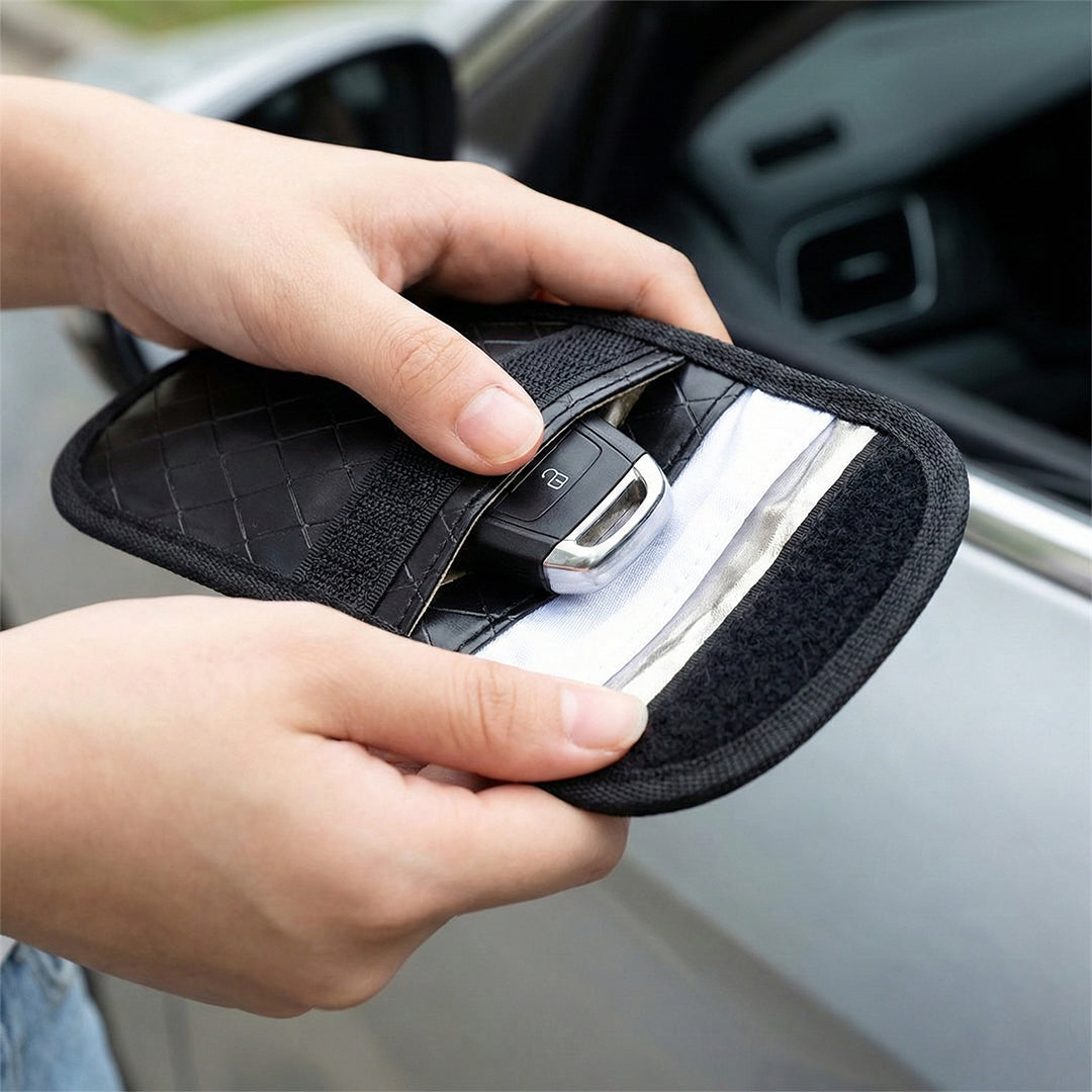 Key Locker – RFID Signal Blocker (Diamond Stitch Case)